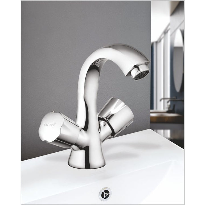 Arena Collection Center Hole Basin Mixer - CHERRY