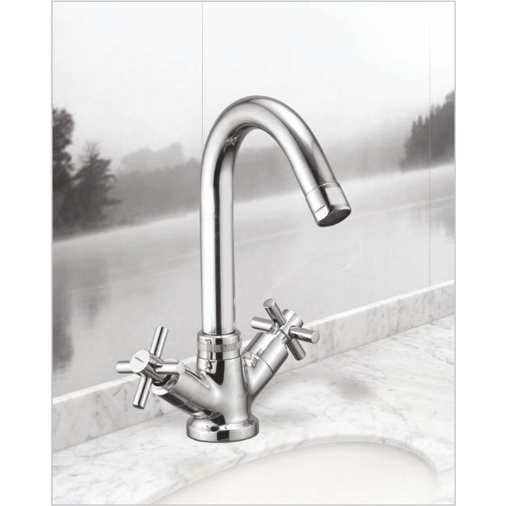 Sun Collection Center Hole Basin Mixer - CHERRY