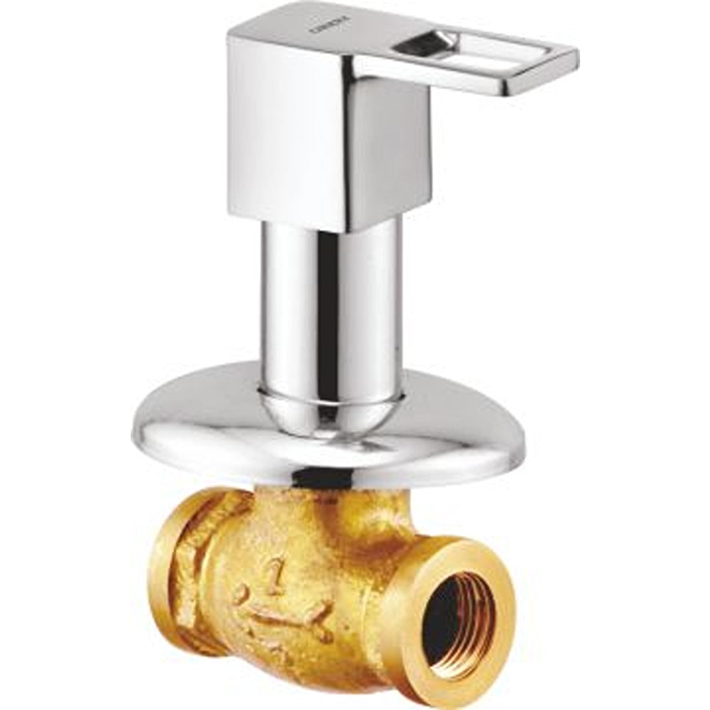 Cubis Collection Concealed Stop Cock 1/2" - CHERRY