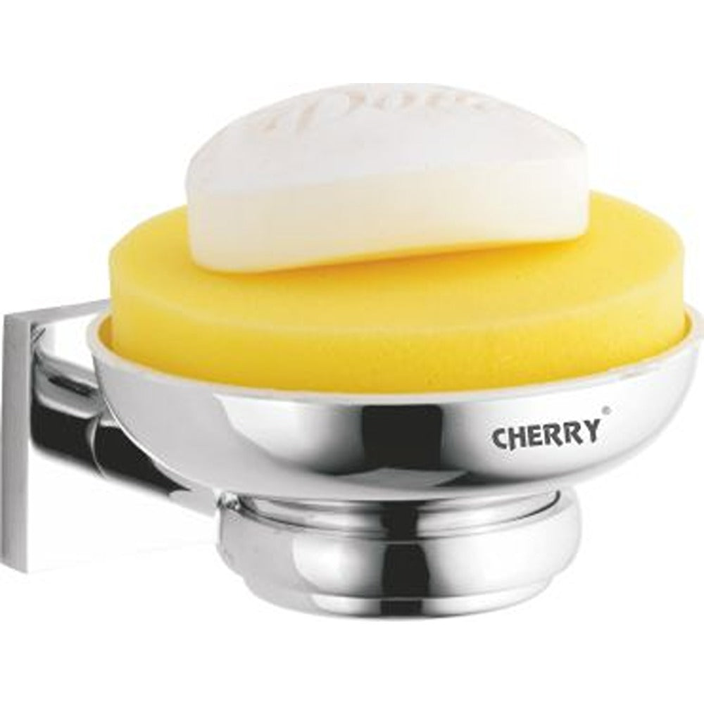 Squarius Soap Dish - CHERRY