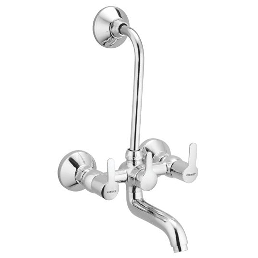 Prada Collection Wall Mixer Telephonic with Bend - CHERRY