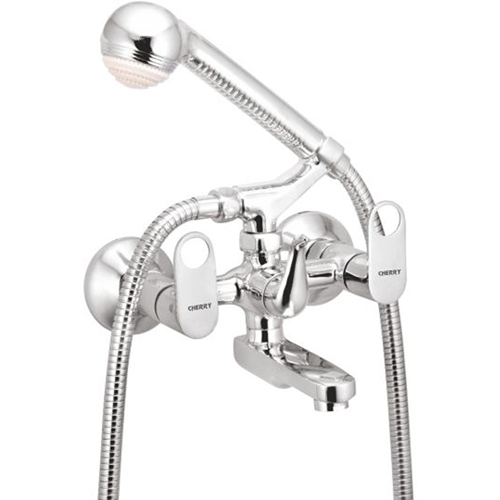 Spell Collection Wall Mixer Telephonic with Crutch - CHERRY