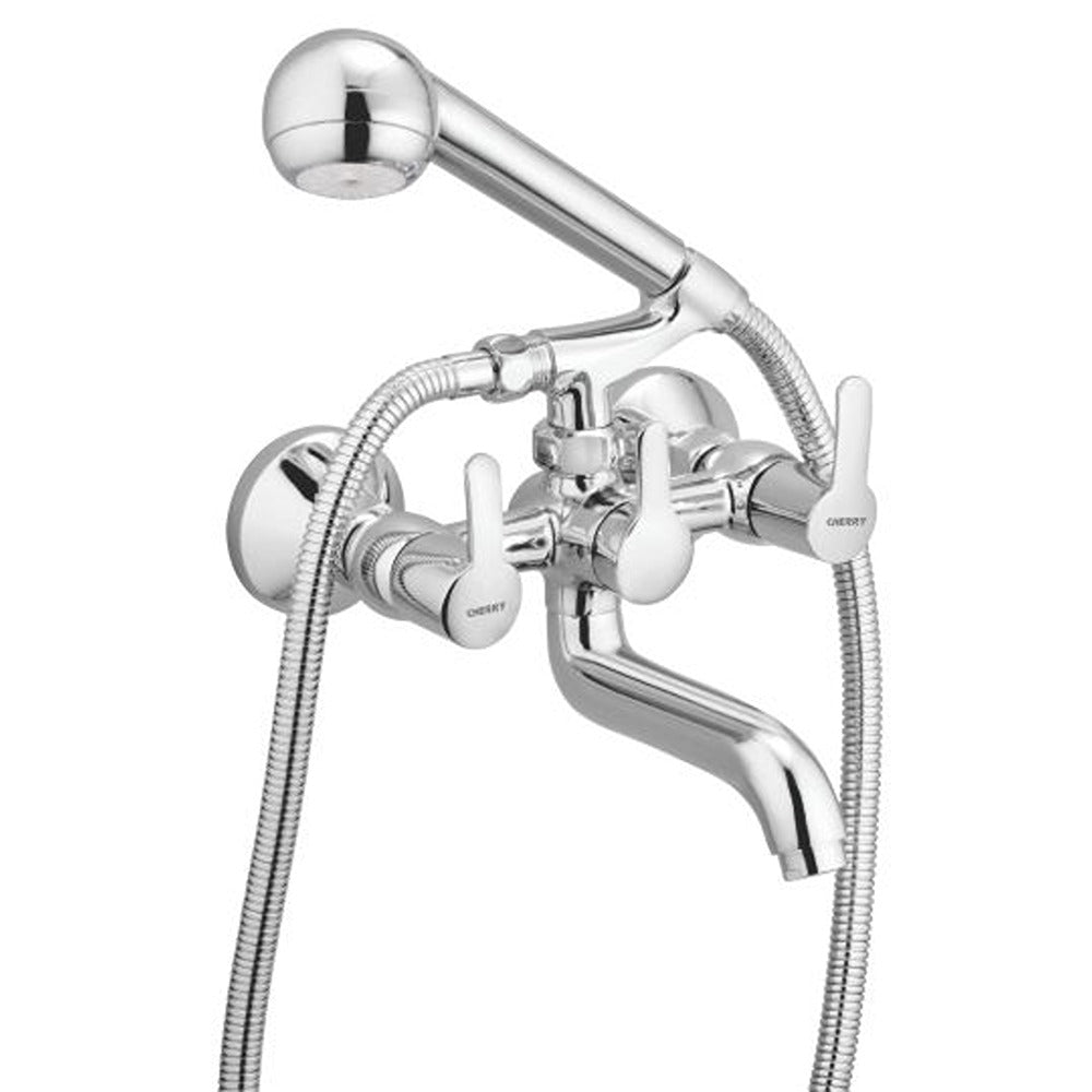 Prada Collection Wall Mixer Telephonic with Crutch -  CHERRY